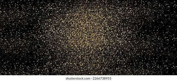 Gold glitter background, vector. Golden glitter background for greeting card, cover, wallpaper and banner. Backdrop for brochure, layout, vip flyer and leaflet. Abstract concept, vector illustration