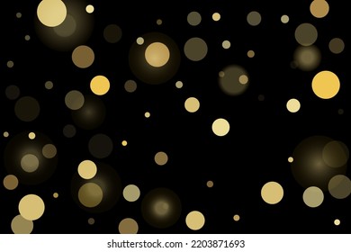 Gold glitter confetti, great design for any purpose. Party decor.