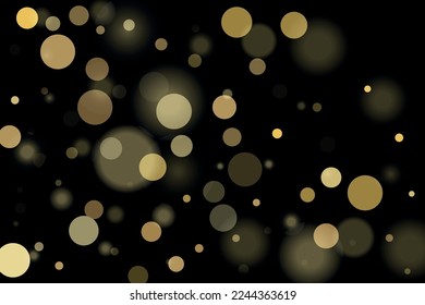 Gold glitter confetti, great design for any purpose. Party decor. Abstract art vector. Concept art. Vintage retro. Surprise decoration. Art design.