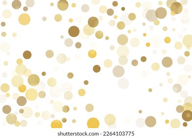 Gold glitter confetti, great design for any purpose. Party decor. Abstract art vector. Concept art. Vintage retro. Surprise decoration. Art design.