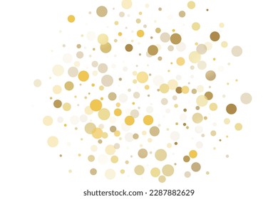 Gold glitter confetti, great design for any purpose. Party decor. Abstract art vector. Concept art. Vintage retro. Surprise decoration. Art design.