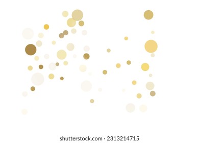 Gold glitter confetti, great design for any purpose. Party decor. Abstract art vector. Concept art. Vintage retro. Surprise decoration. Art design.