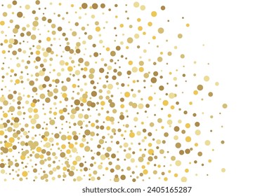 Gold glitter confetti, great design for any purpose. Party decor. Abstract art vector. Concept art. Vintage retro. Surprise decoration. Art design.