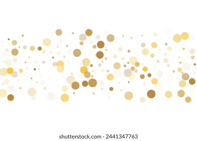 Gold glitter confetti, great design for any purpose. Party decor. Abstract art vector. Concept art. Vintage retro. Surprise decoration. Art design.