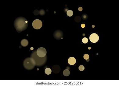 Gold glitter confetti, great design for any purpose. Party decor. Abstract art vector. Concept art. Vintage retro. Surprise decoration. Art design.