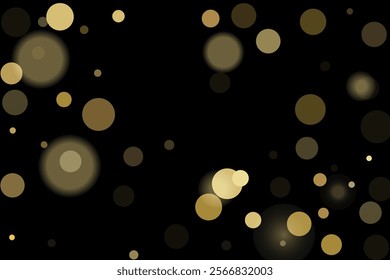 Gold glitter confetti, great design for any purpose. Party decor. Abstract art vector. Concept art. Vintage retro. Surprise decoration. Art design.