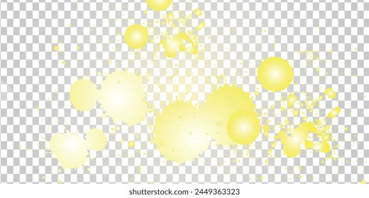 Gold Glitter And Glitter Dust Effect.vector eps10