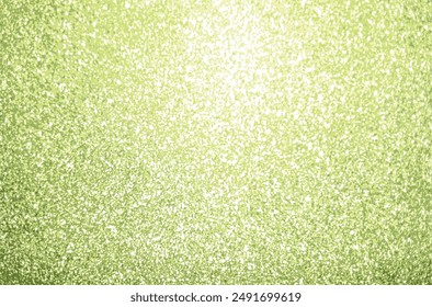 gold glitter lights texture background . green light abstract pattern