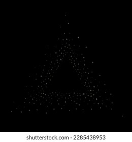 Gold Glitter Stars. Luxury Shiny Confetti. Scattered little sparkle. Flash glow silver element. Random magic tiny light. Stellar fall black background. New Year, Christmas Vector illustration.