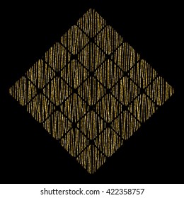 gold glitter stripes background. gold texture. pattern vector illustration. 