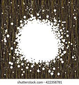 gold glitter stripes background. gold texture. pattern vector illustration. 