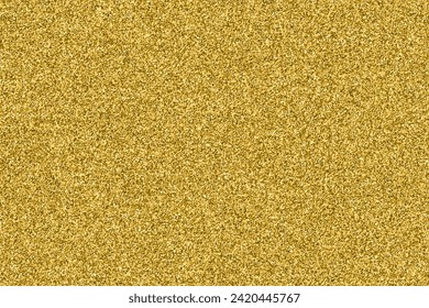 Gold Glitter Texture Backdrop. Explosion Of Golden Confetti. Abstract Circular Yellow Pattern. Pop Art Style Background. Vector Illustration, eps 10.