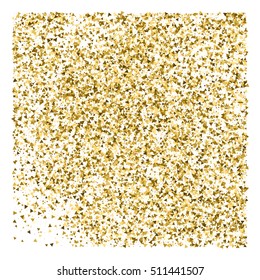 Gold glitter texture background sparkle golden shimmer shine abstract vector illustration pattern seamless shiny bright luxury elegant celebration festive