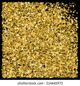 Gold glitter texture background sparkle golden shimmer shine abstract vector illustration pattern seamless shiny bright luxury elegant celebration festive