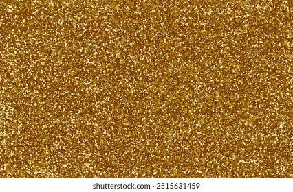 Textura dourada brilhante. Padrão de vetor de brilho dourado