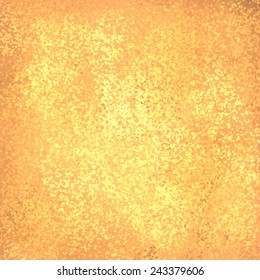 Gold glitter texture hand drawn background. Traced vector abstract illustration, eps10. Design card with sparkles.