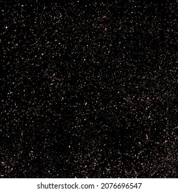 gold glitter texture on black background. vector seamless pattern