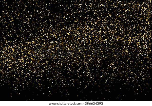 black gold glitter background