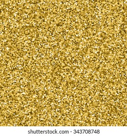Gold glitter texture Vector illustration