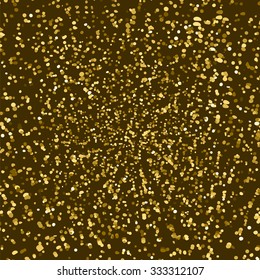 Gold glitter texture.  Vector illustration,eps 10.
