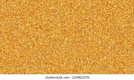 Gold glitter texture.Design element of vector glitter golden background.Vector illustration eps 10