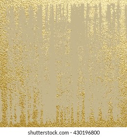Gold glitter texture.Gold sparkles on dark background. Gold glitter texture. Creative invitation for new year, wedding, birthday. Gold glitter texture.Trendy modern vector illustration. Gold  texture