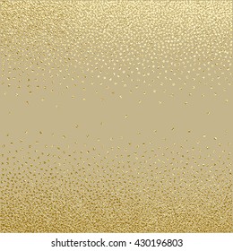 Gold glitter texture.Gold sparkles on dark background. Gold glitter texture. Creative invitation for new year, wedding, birthday. Gold glitter texture.Trendy modern vector illustration. Gold  texture