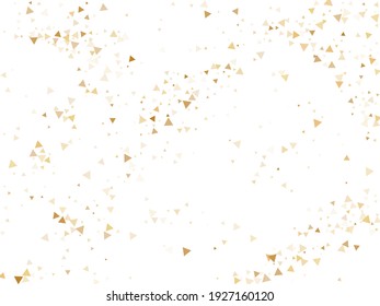 gold confetti vector