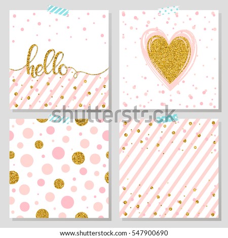 Similar – Image, Stock Photo Golden glittering woman hands with dust, sand on black background. Life moments.