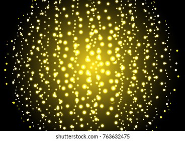 Gold glitter vector background
