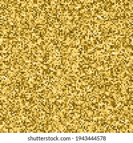 Gold glitter vector background. Golden shiny texture. Luxury shimmer overlay. Abstract design for party decorations, wrapping paper, textile, etc.