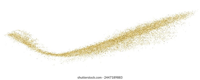 Patrón de textura de Vector dorado sobre fondo blanco. Confeti dorado claro. Fondo De Ilustración Amarillo. Elemento de diseño.	eps 10.