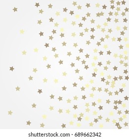 Gold glittering background vector. Star dust and golden glitter. Holidays background for web and print.