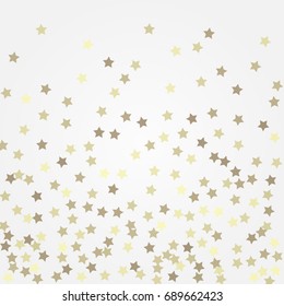 Gold glittering background vector. Star dust and golden glitter. Holidays background for web and print.