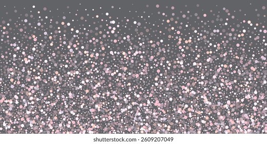 Gold glittering dots, particles, stars magic sparks.  Little starburst spangles Christmas decoration confetti. 