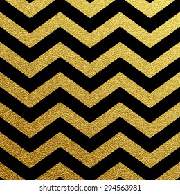 Gold glittering zigzag wave backgrouns