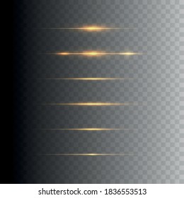 Das goldene Licht explodiert auf blauem Hintergrund. funkelnde magische Staubpartikel. Heller Stern. Transparente strahlende Sonne, heller Blitz. Vektorfunkeln. Um einen hellen Blitz zu zentrieren