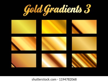 gold golden gradient metal background material gold background gradient color colorful vector abstract creative texture wallpaper element material industrial modern web unique banner yellow style