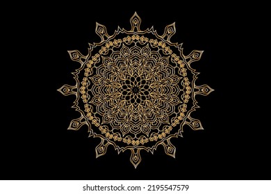 gold, golden mandala, abstract mandala, flower mandala, gray, black color, flower, circle, ellipse, exclusive, peacock color, classic, historic, typical, Art, Luxury, Lifestyles, Ornate