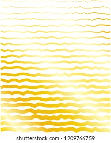 Gold gradation scale line