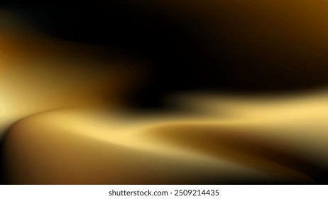 Goldfarbverlauf-Hintergrund. Abstrakte goldene Tapete Textur für Website, Broschüre, Vorlage