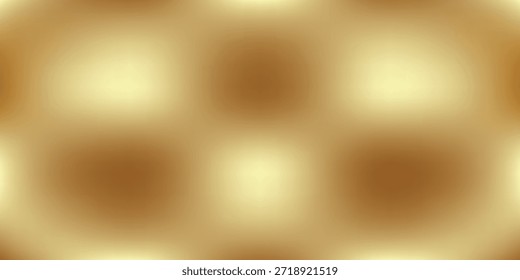 Goldene Farbverlauf-Hintergrund-Textur metallisch. Goldener Farbverlauf unscharf weich glatte Bewegung hellen Glanz. EPS-Vektorgrafik