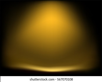 gold gradient background vector illustration