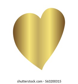 Gold gradient foil heart, Valentine day love golden luxury vintage wedding  invitation design