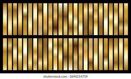 Gold gradient texture. Gold metallic gradient. Gold vector. Gold background.