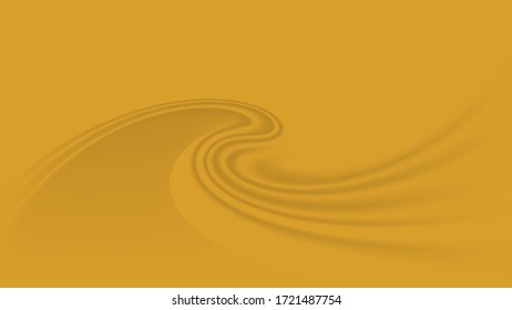 gradiente dorado y curva ondulada para fondo lujoso