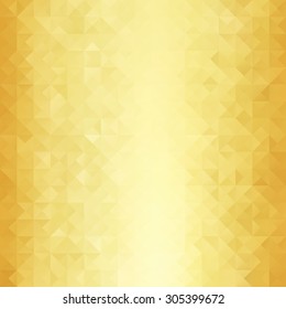 Gold Grid Mosaic Background, Creative Design Templates