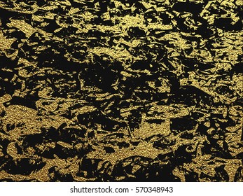 Gold grunge texture to create distressed effect. Patina scratch golden elements. Vintage abstract illustration. Bright sketch surface . Overlay distress grain graphic design.