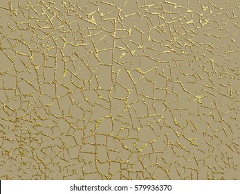 Gold grunge texture to create distressed effect. Patina scratch golden elements. Vintage abstract illustration. Bright sketch surface . Overlay distress grain graphic design.