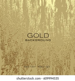 Gold grunge texture to create distressed effect. Patina scratch golden elements. Vintage abstract illustration. Bright sketch surface . Overlay distress grain graphic design